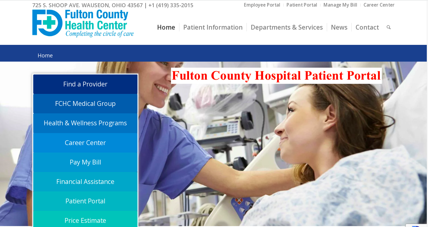 Fulton County Hospital Patient Portal