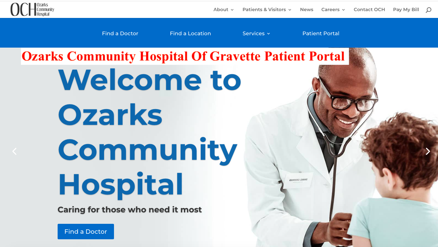 Ozarks Community Hospital Of Gravette Patient Portal Login www