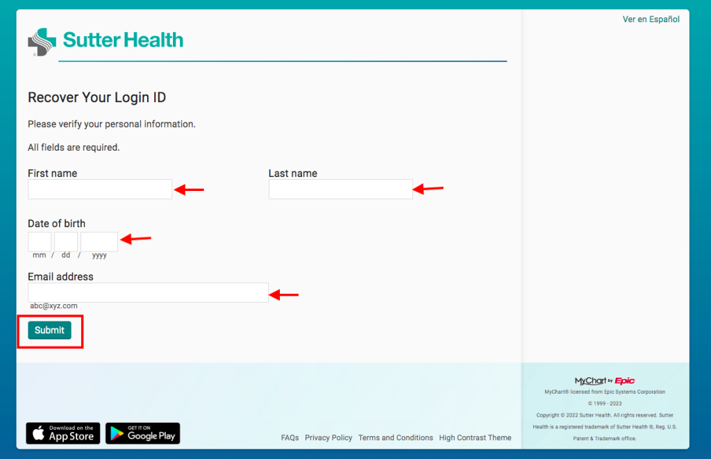 Sutter Solano Medical Center Patient Portal