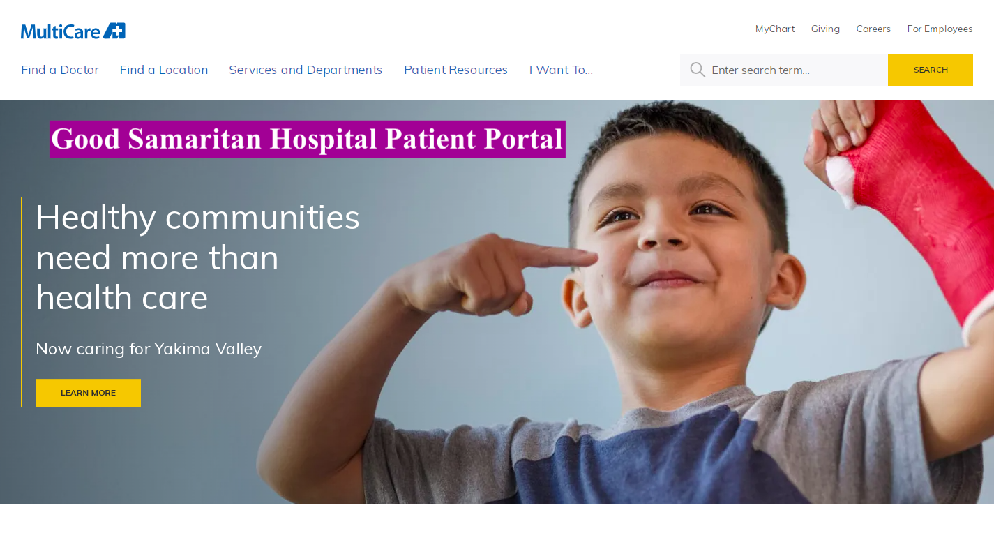 Good Samaritan Hospital Patient Portal