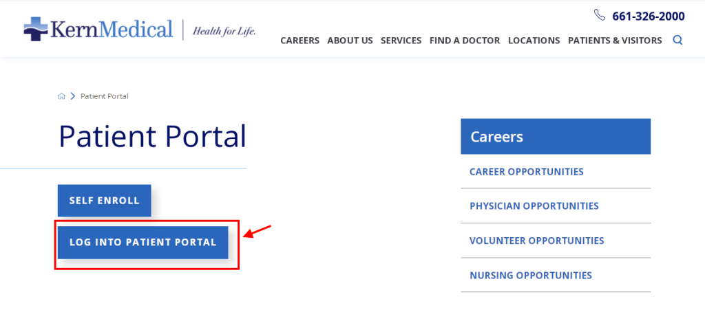 Kern Medical Center Patient Portal