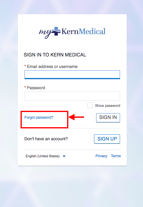 Kern Medical Center Patient Portal
