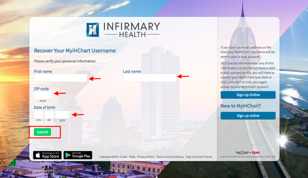 Mobile Infirmary Medical Center Patient Portal