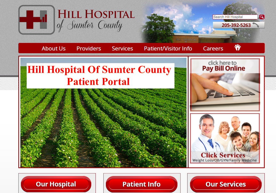 Hill Hospital Of Sumter County Patient Portal