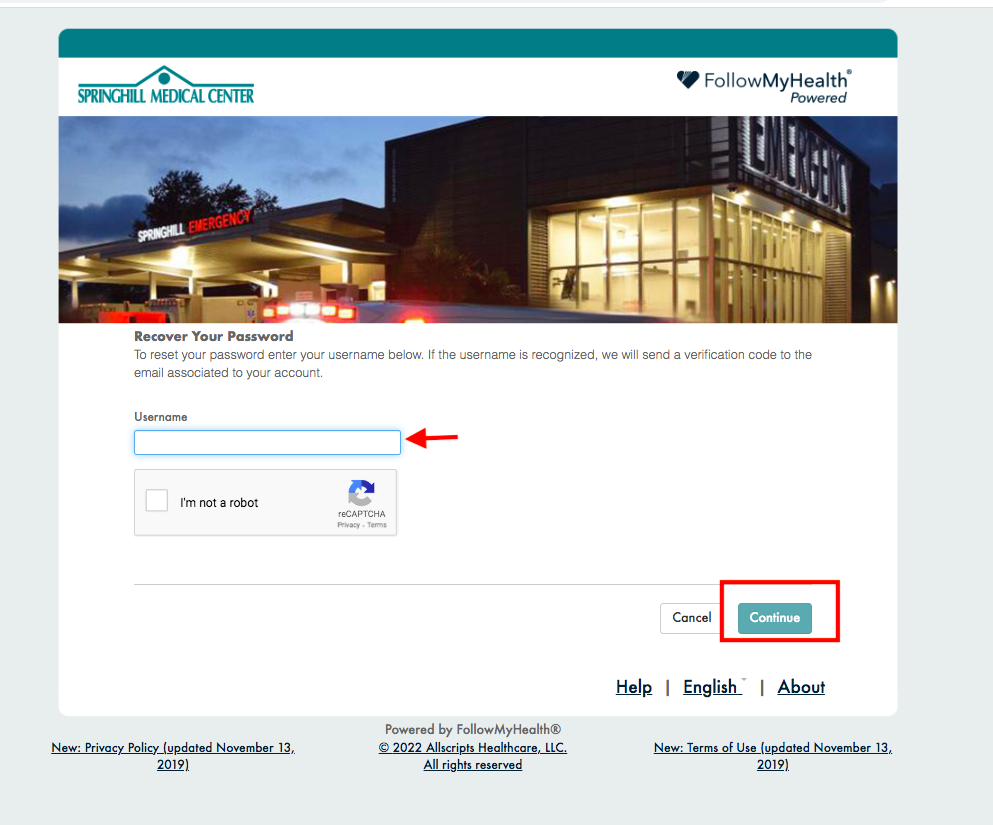 Springhill Medical Center Patient Portal