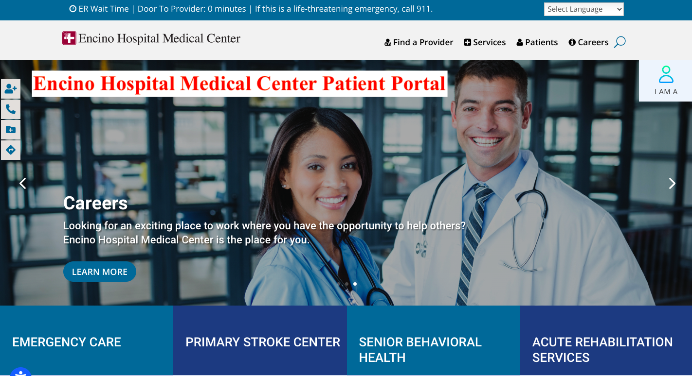 Encino Hospital Medical Center Patient Portal