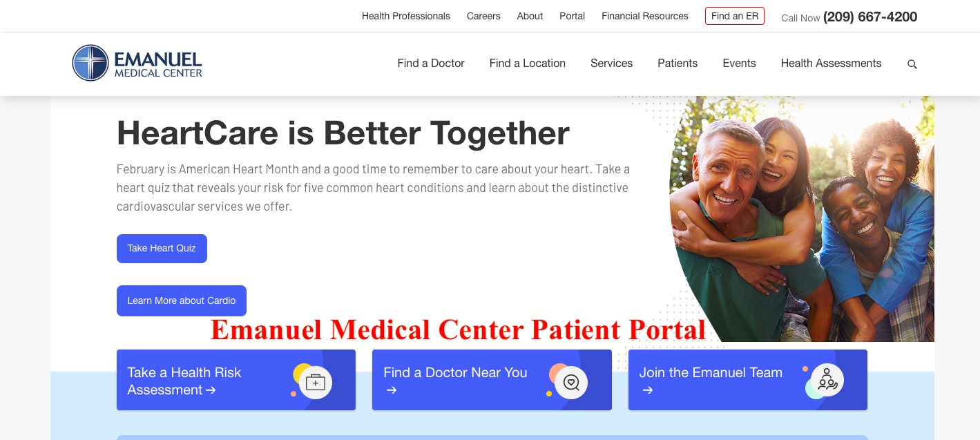 Emanuel Medical Center Patient Portal