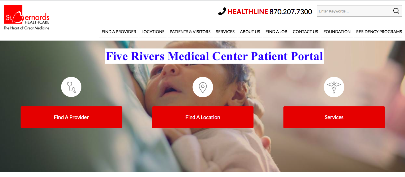 Five Rivers Medical Center Patient Portal
