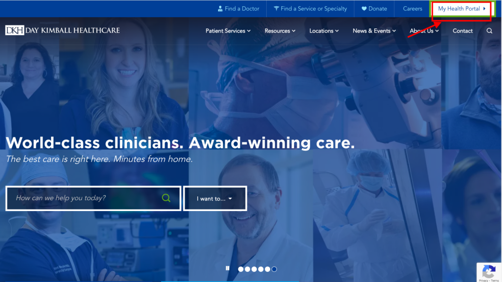 Day Kimball Hospital Patient Portal
