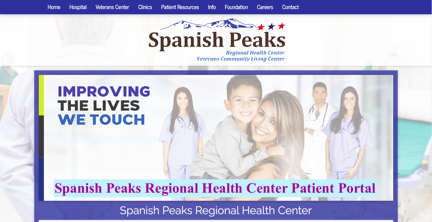 Spanish Peaks Regional Health Center Patient Portal