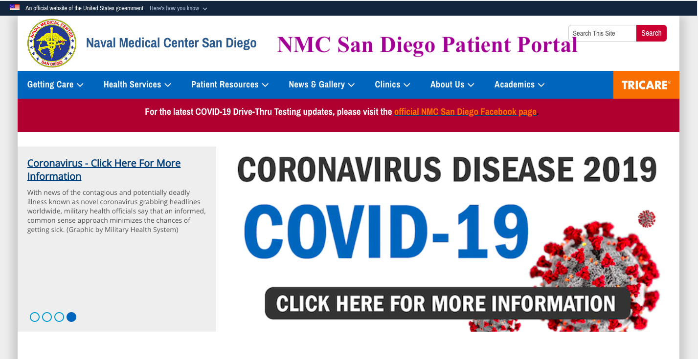 NMC San Diego Patient Portal