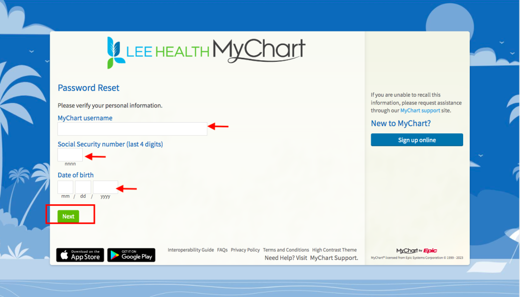 Lee Memorial Hospital Patient Portal