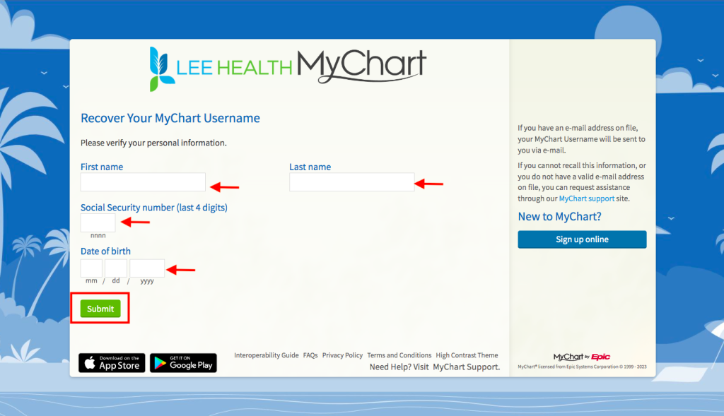 Lee Memorial Hospital Patient Portal