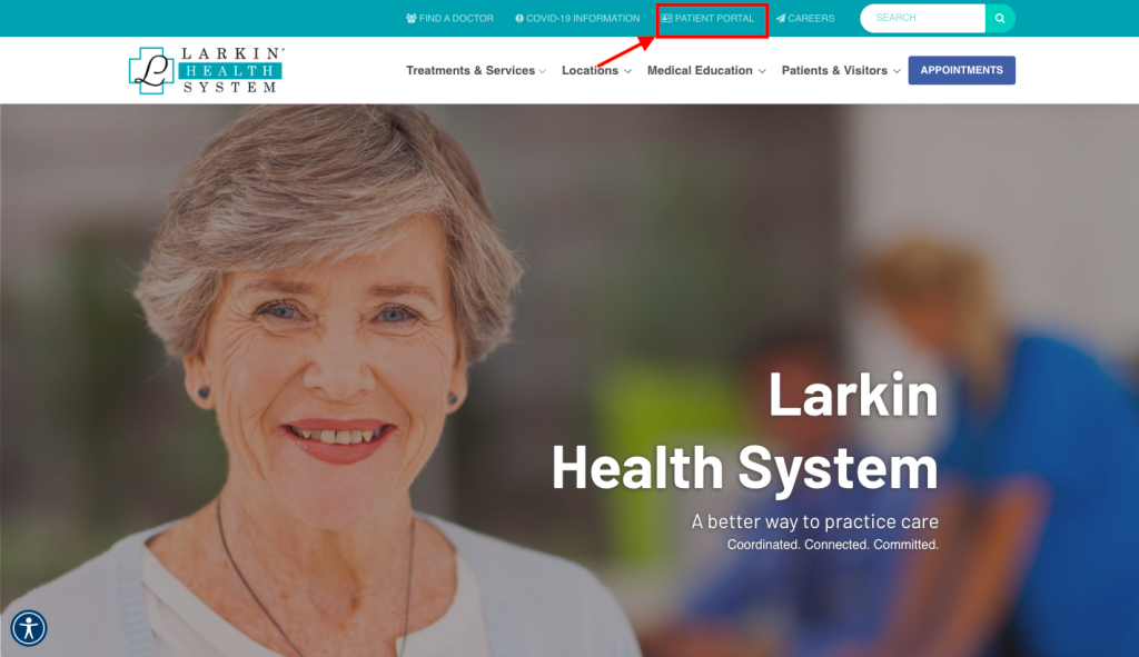 Larkin Community Hospital Palm Springs Campus Patient Portal