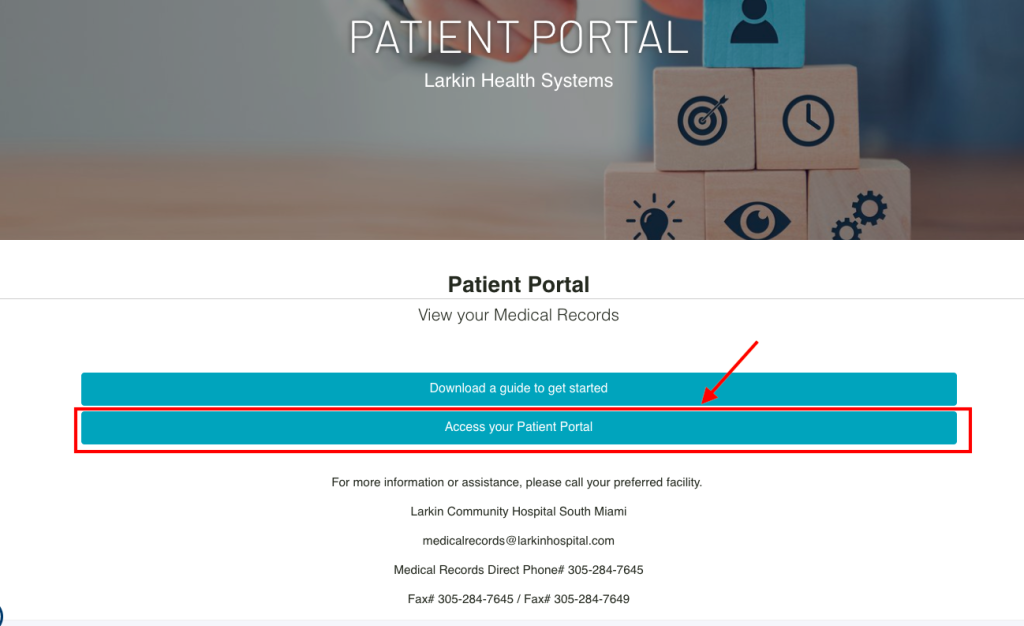 Larkin Community Hospital Palm Springs Campus Patient Portal
