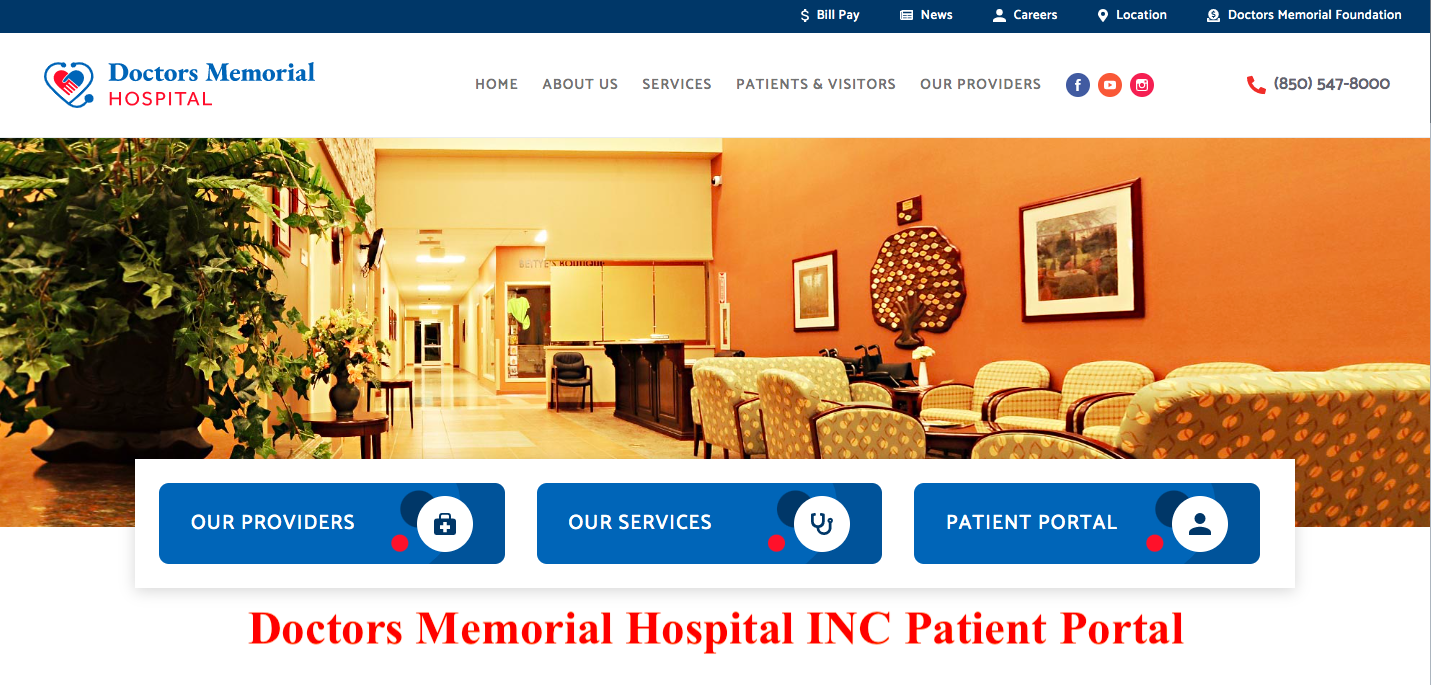 Doctors Memorial Hospital INC Patient Portal