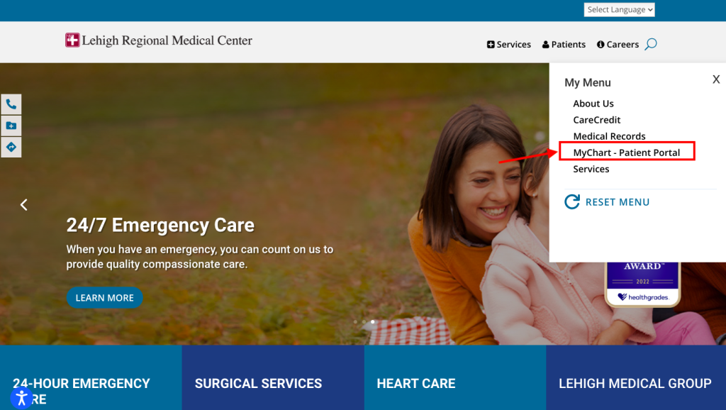 Lehigh Regional Medical Center Patient Portal