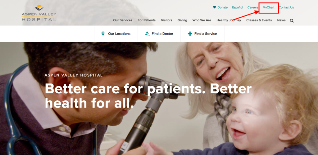 Aspen Valley Hospital Patient Portal