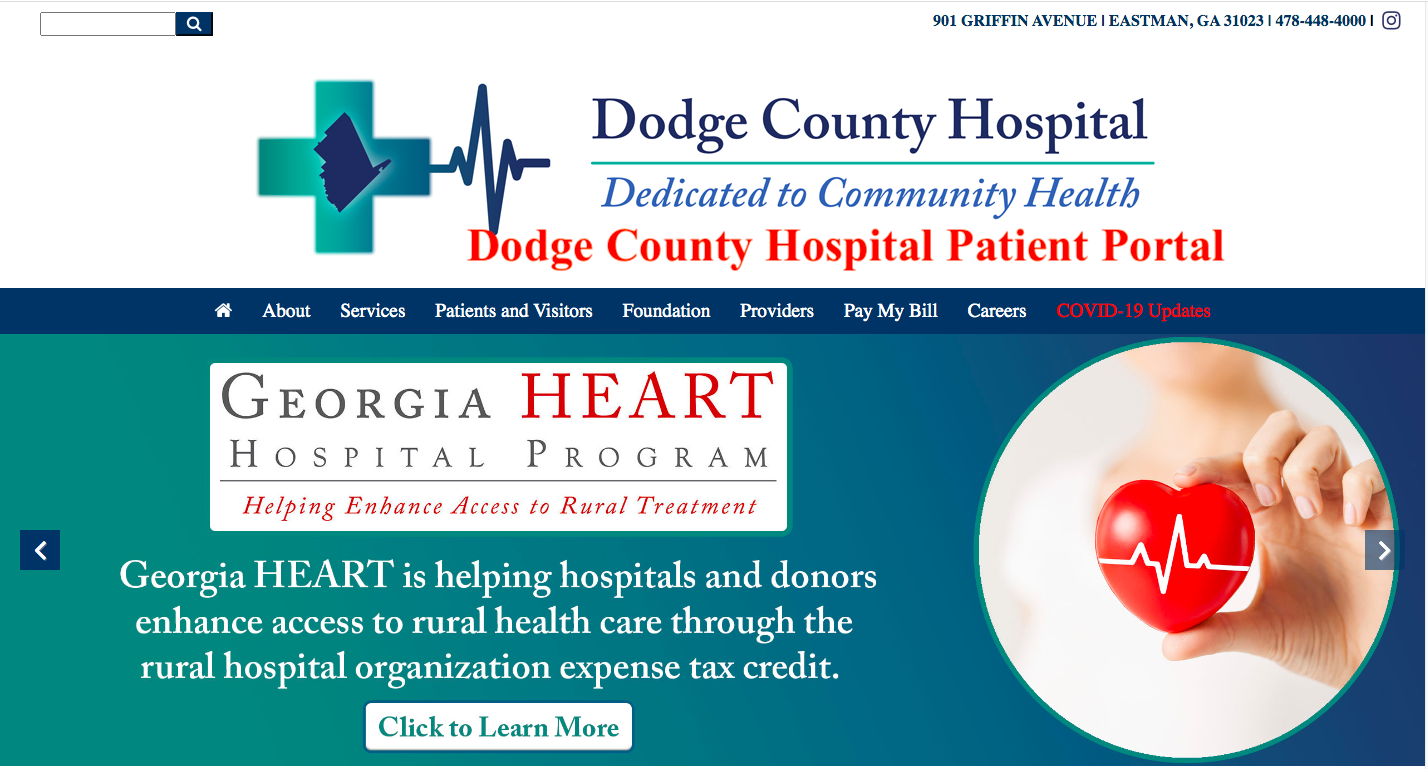 Dodge County Hospital Patient Portal