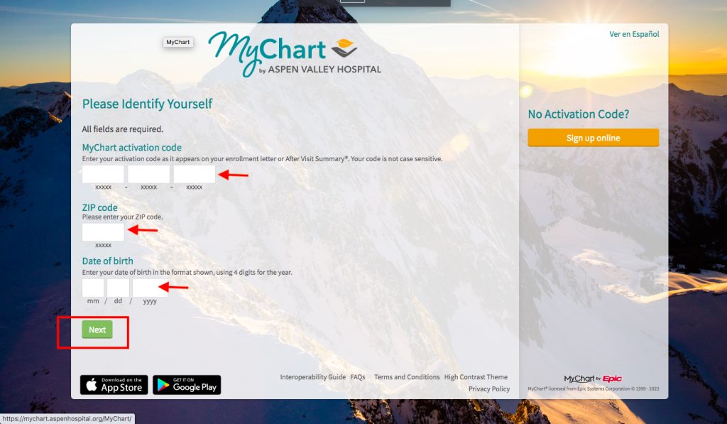 Aspen Valley Hospital Patient Portal