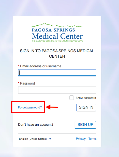 Pagosa Springs Medical Center Patient Portal