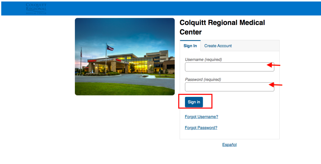 Colquitt Regional Medical Center Patient Portal