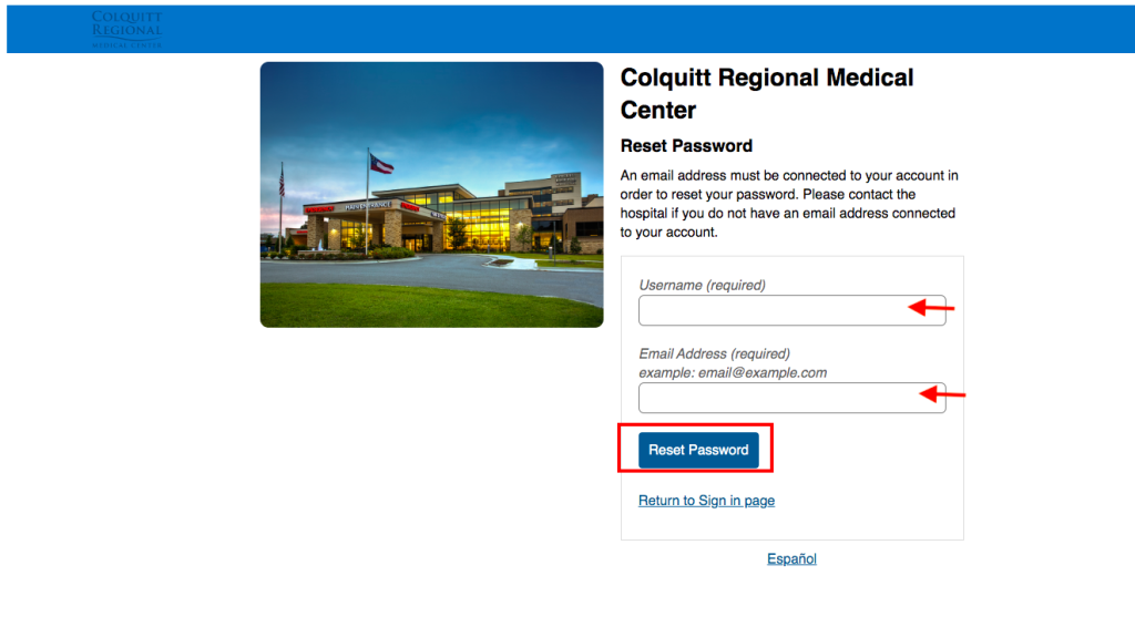 Colquitt Regional Medical Center Patient Portal