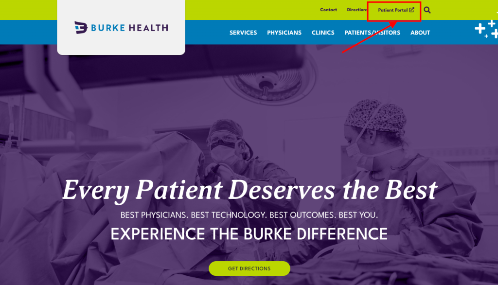Burke Medical Center Patient Portal