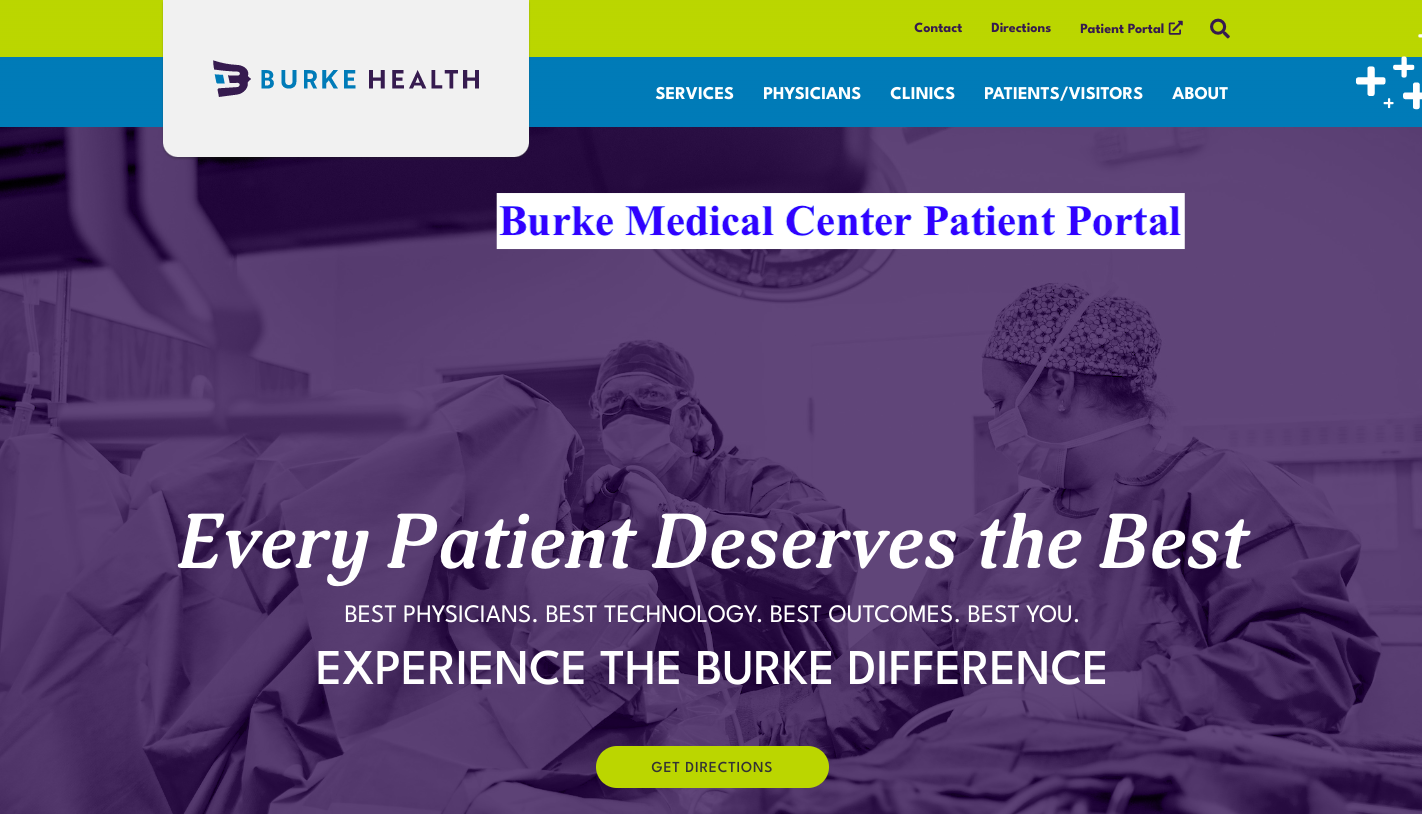 Burke Medical Center Patient Portal