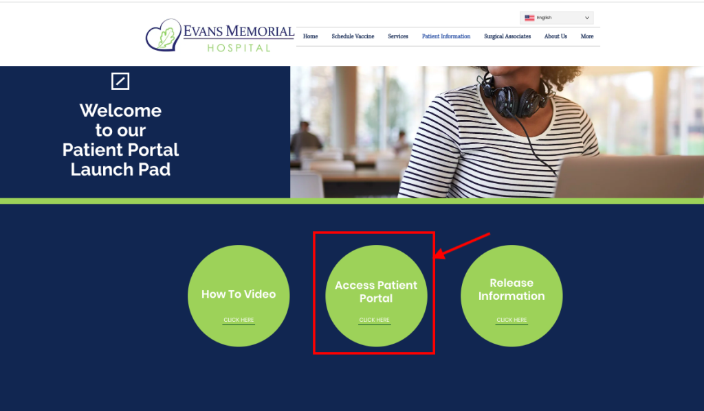 Evans Memorial Hospital Patient Portal