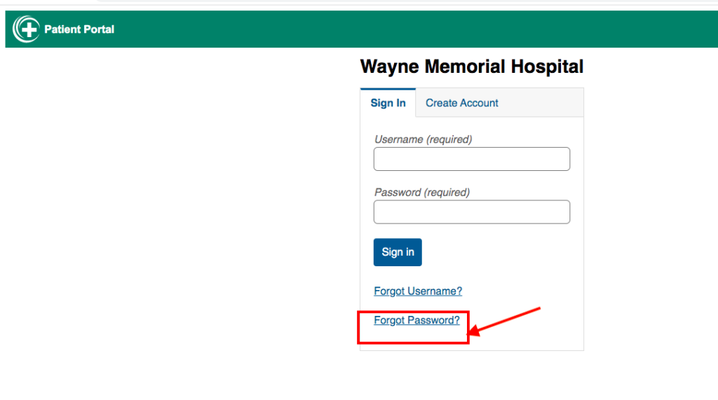 Wayne Memorial Hospital Patient Portal