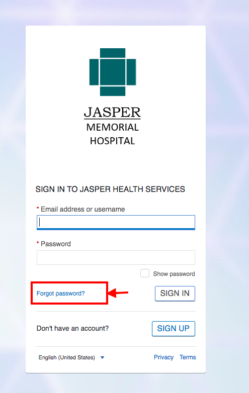 Jasper Memorial Hospital Patient Portal