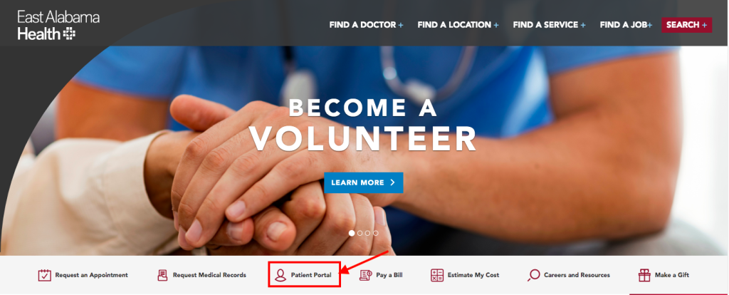 The East Alabama Healthcare Authority Patient Portal