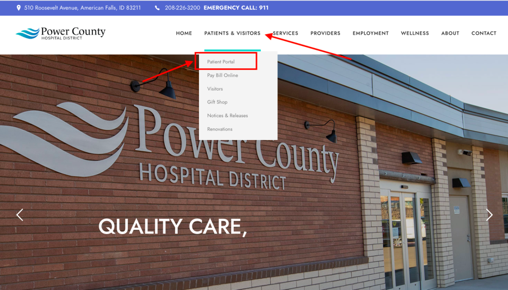 Power County Hospital District Patient Portal