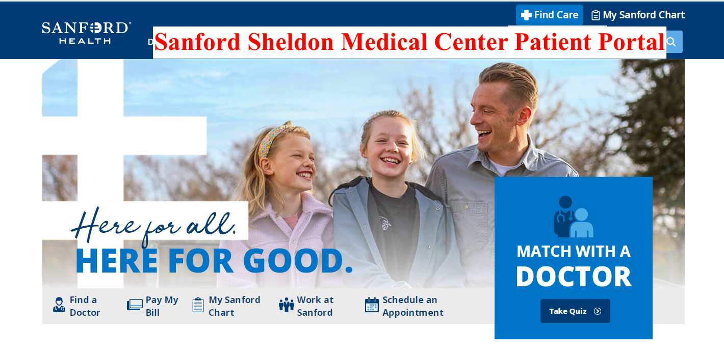 Sanford Sheldon Medical Center Patient Portal
