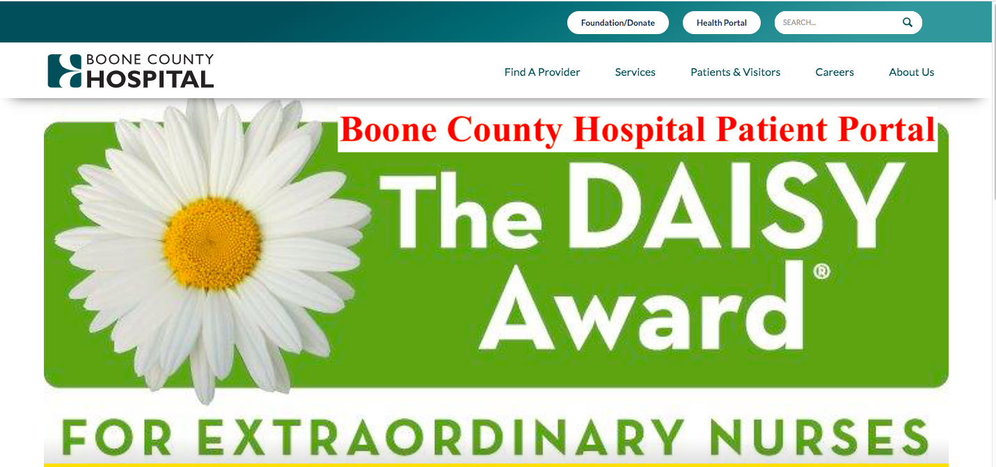 Boone County Hospital Patient Portal