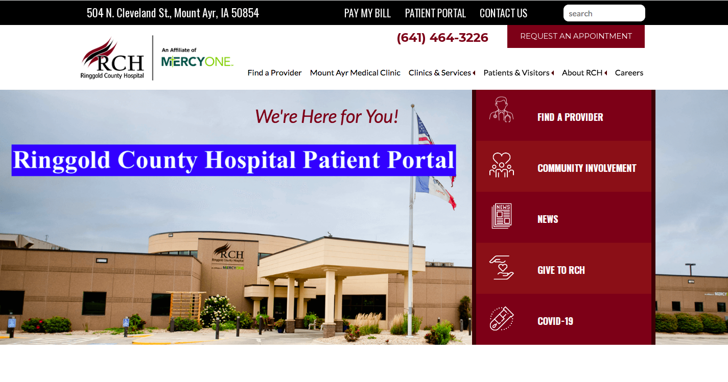 Ringgold County Hospital Patient Portal