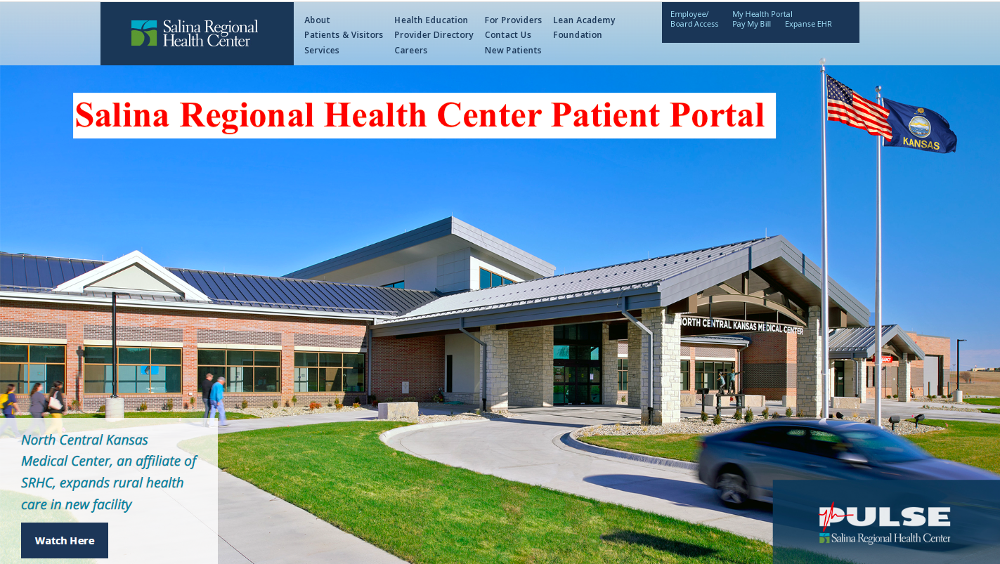Salina Regional Health Center Patient Portal