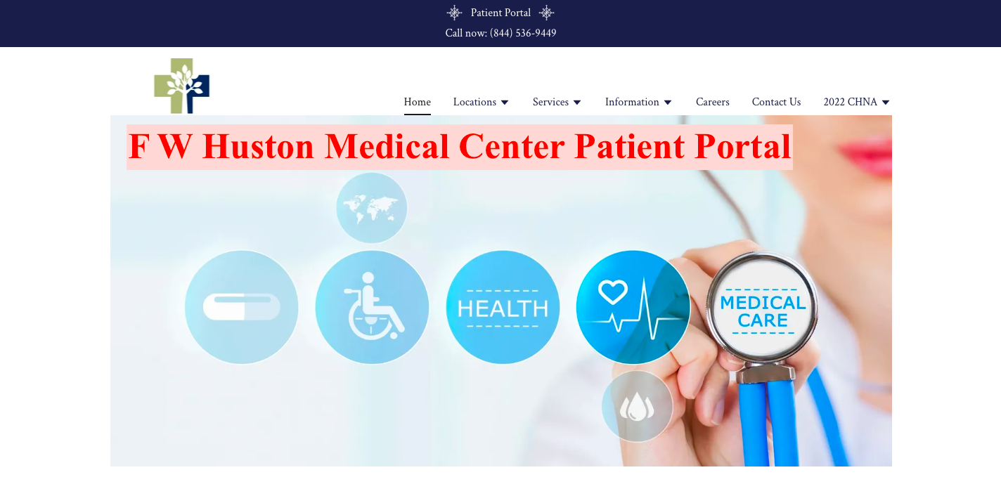 F W Huston Medical Center Patient Portal