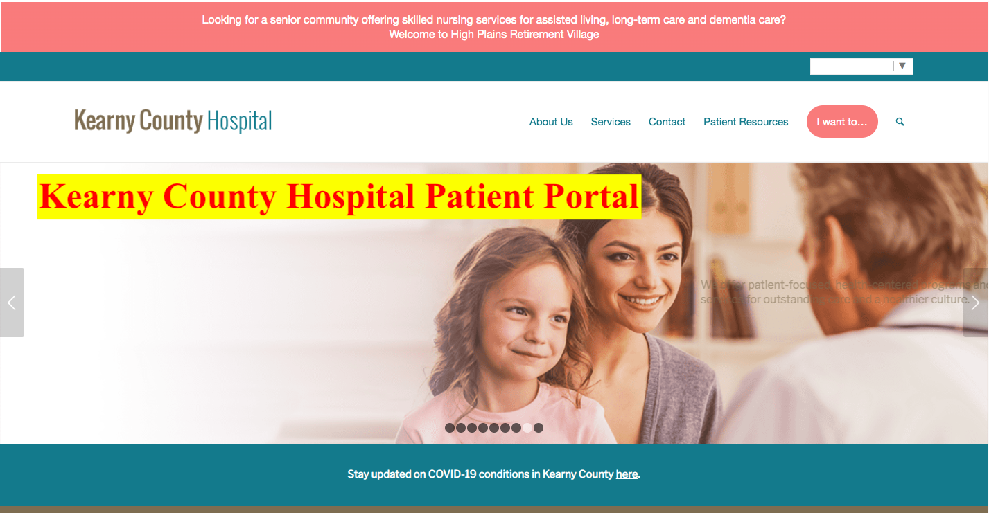 Kearny County Hospital Patient Portal