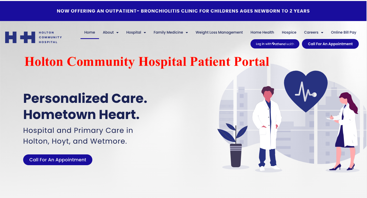 Holton Community Hospital Patient Portal
