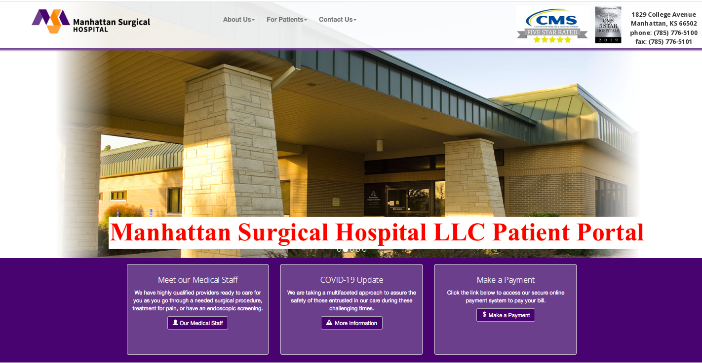 Manhattan Surgical Hospital LLC Patient Portal