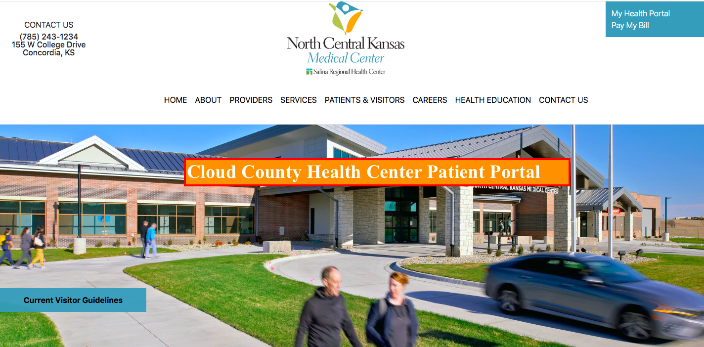 Cloud County Health Center Patient Portal