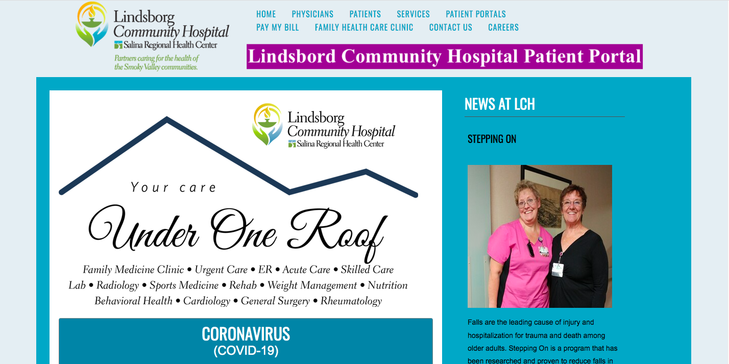 Lindsbord Community Hospital Patient Portal