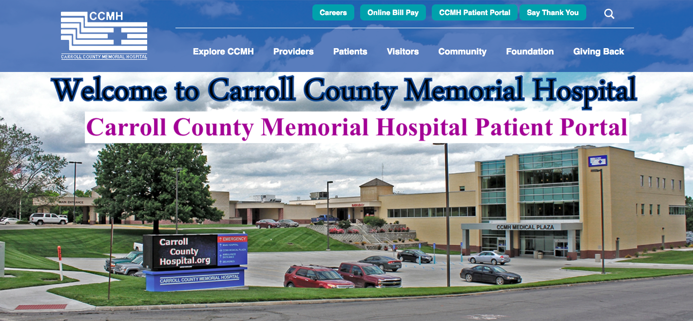 Carroll County Memorial Hospital Patient Portal