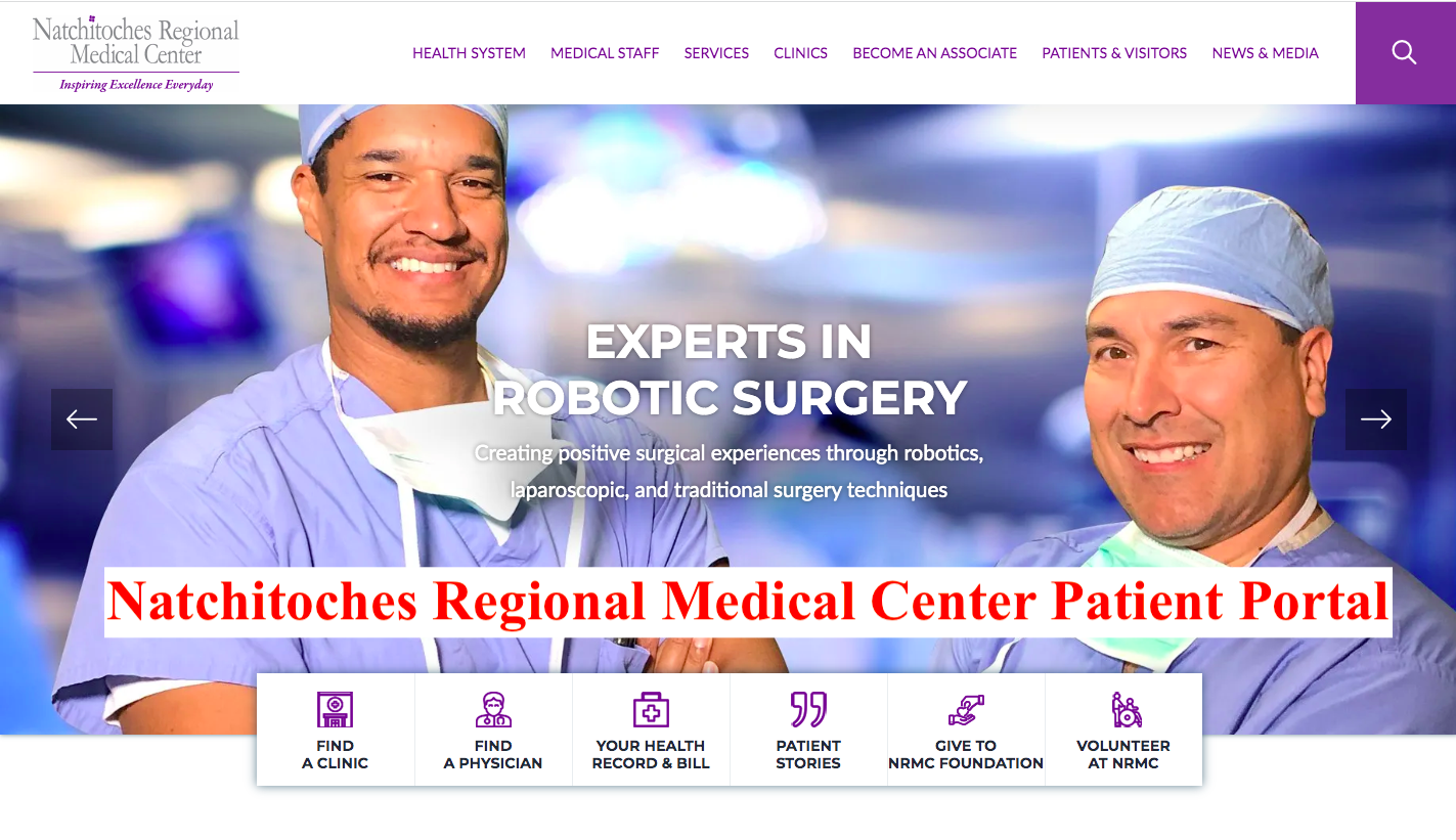 Natchitoches Regional Medical Center Patient Portal