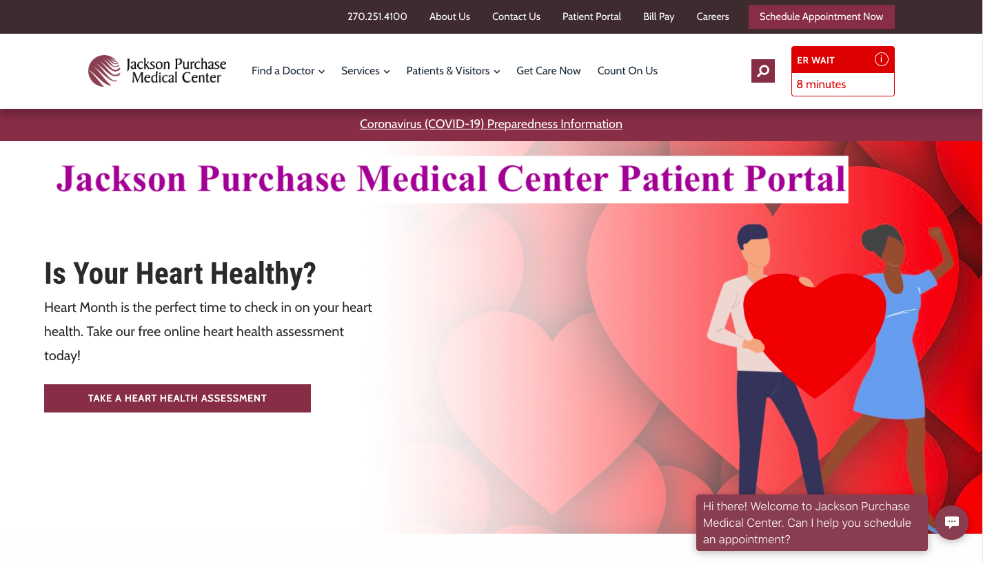 Jackson Purchase Medical Center Patient Portal