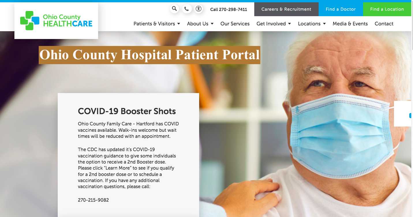 Ohio County Hospital Patient Portal