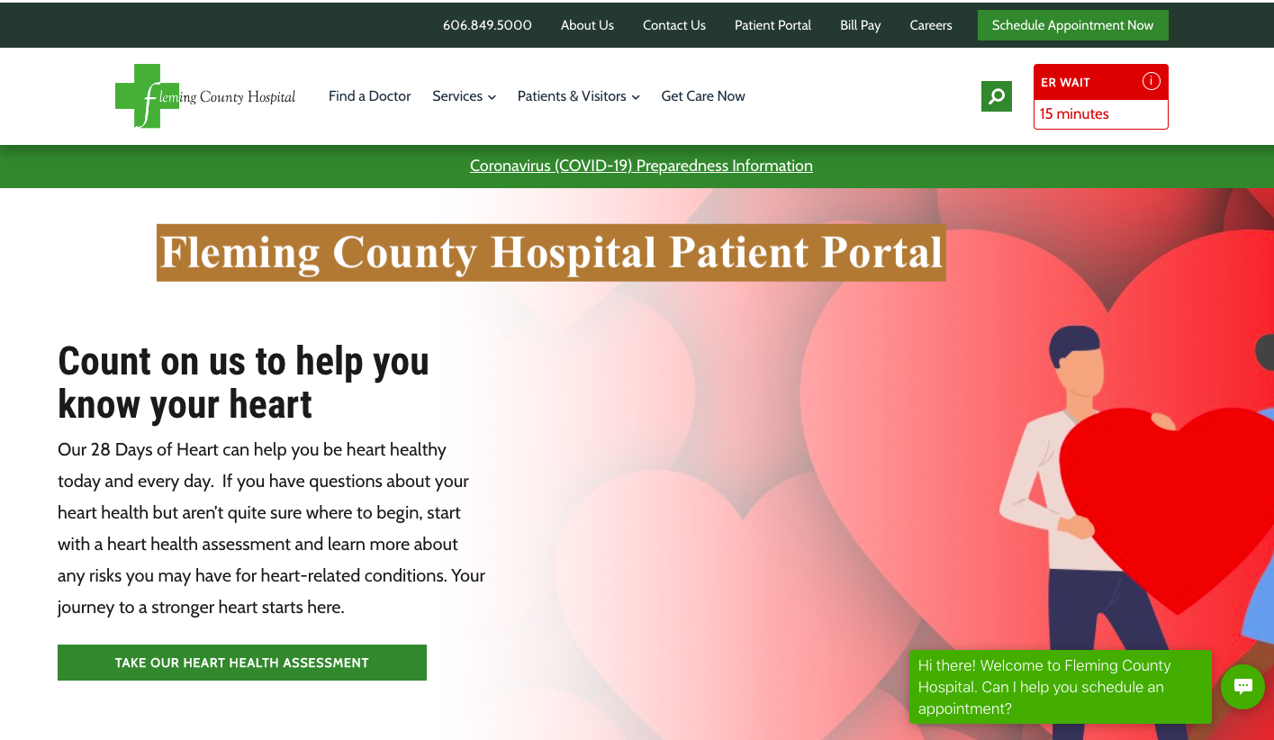 Fleming County Hospital Patient Portal