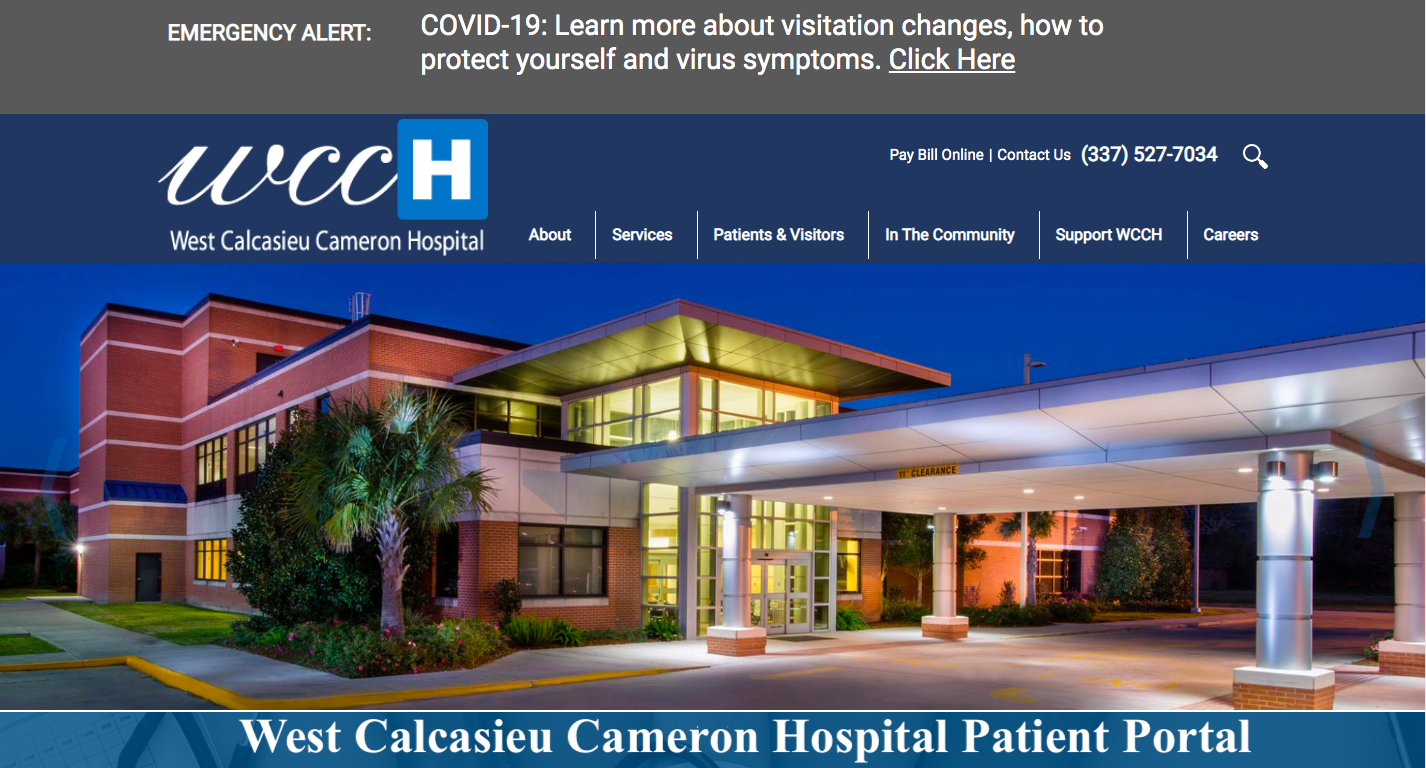 West Calcasieu Cameron Hospital Patient Portal